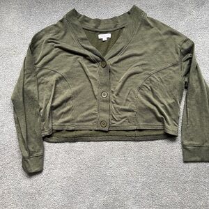 Colsie Olive Knit Top